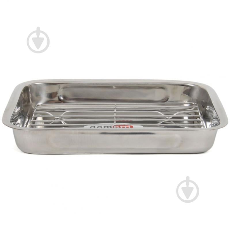 Форма для запекания Domotti с решеткой, 30х22х5 см - фото 2 Форма для запекания Domotti с решеткой, 30х22х5 см - фото 2