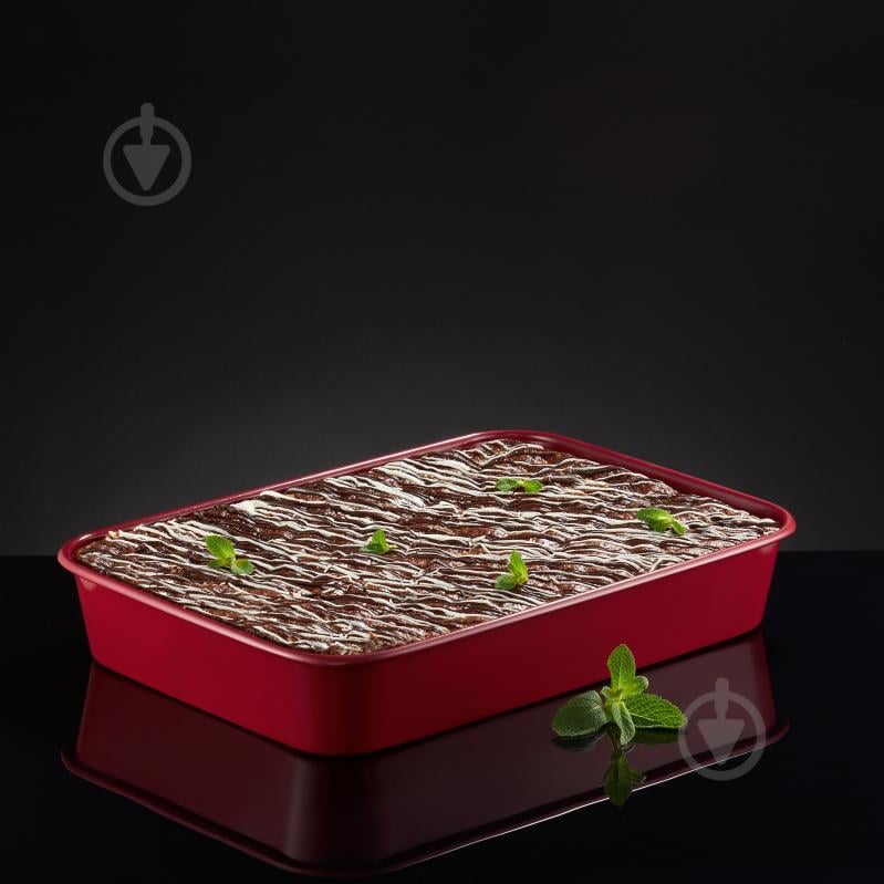 Форма для выпекания Ambition 34,5х24,3 см, красная, NOEL - фото 2 Форма для выпекания Ambition 34,5х24,3 см, красная, NOEL - фото 2