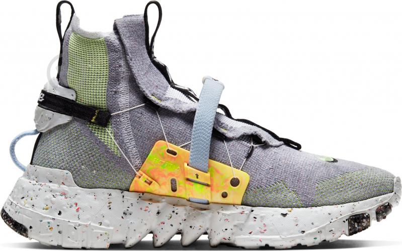 Кросівки чоловічі Nike SPACE HIPPIE 03 CQ3989-002 р.49,5 сірі - фото 2 Кросівки чоловічі Nike SPACE HIPPIE 03 CQ3989-002 р.49,5 сірі - фото 2