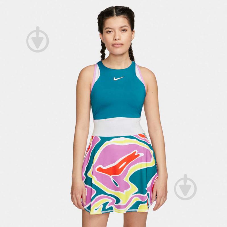 Сукня Nike W NKCT DF SLAM DRESS MB DR6852-301 р.M різнокольоровий - фото 1