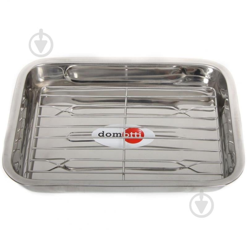 Форма для запекания Domotti с решеткой 40х28,5х5 см - фото 2 Форма для запекания Domotti с решеткой 40х28,5х5 см - фото 2