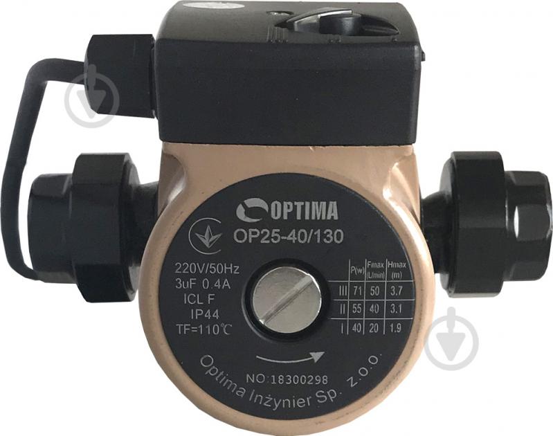Циркуляционный насос Optima OP25-40 130 - фото 2 Циркуляционный насос Optima OP25-40 130 - фото 2