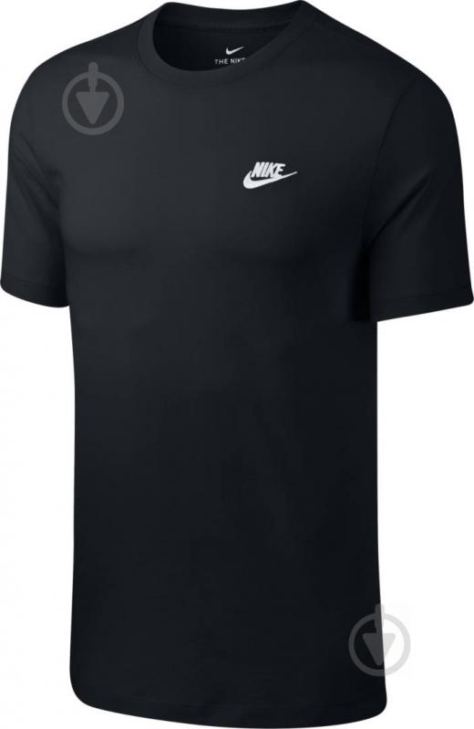 Футболка Nike CLUB TEE AR4997-013 р.M черный - фото 1