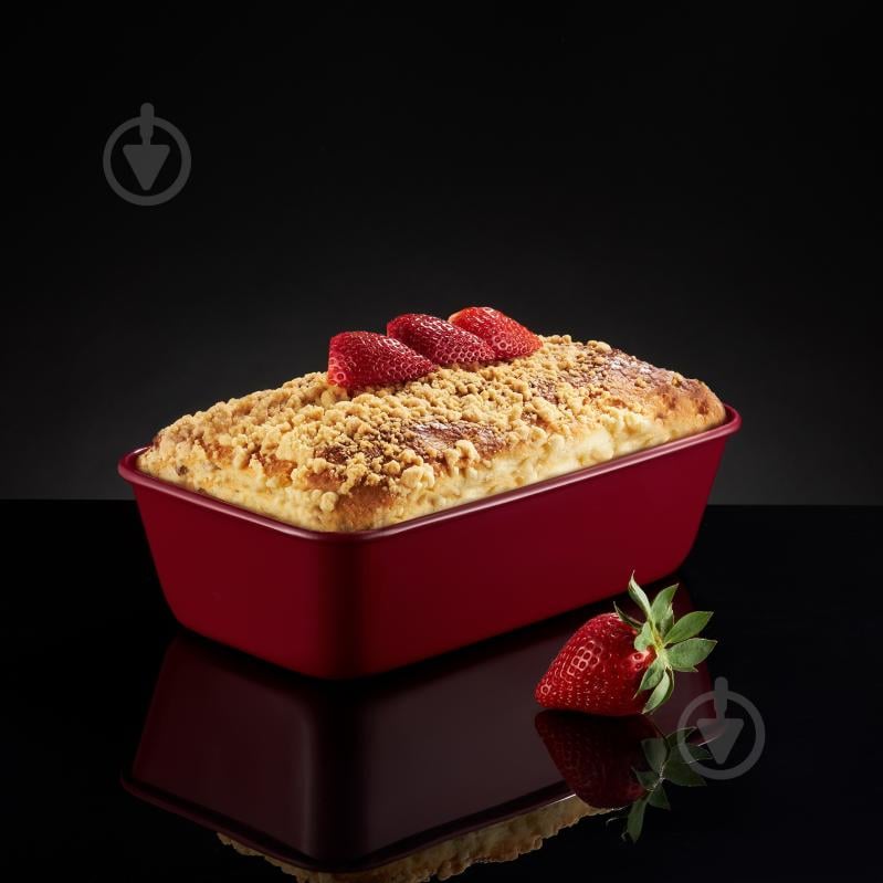 Форма для выпечки Ambition 25,2х15 см, красная, NOEL - фото 2 Форма для выпечки Ambition 25,2х15 см, красная, NOEL - фото 2