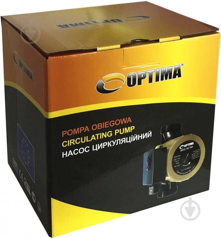 Циркуляційний насос Optima OP25-80 180 - фото 3