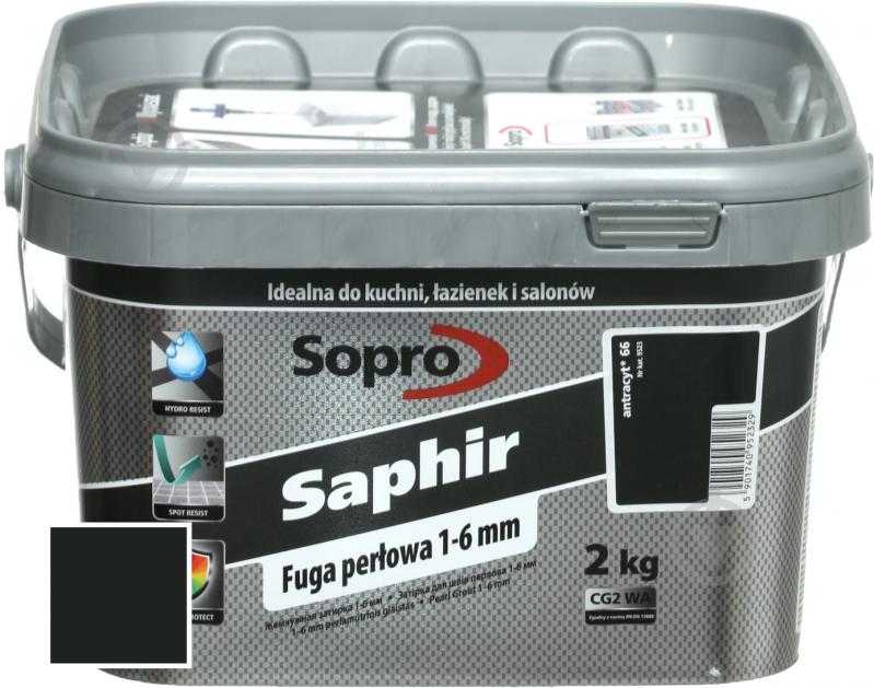 Фуга Sopro Saphir 66 2 кг антрацит - фото 1