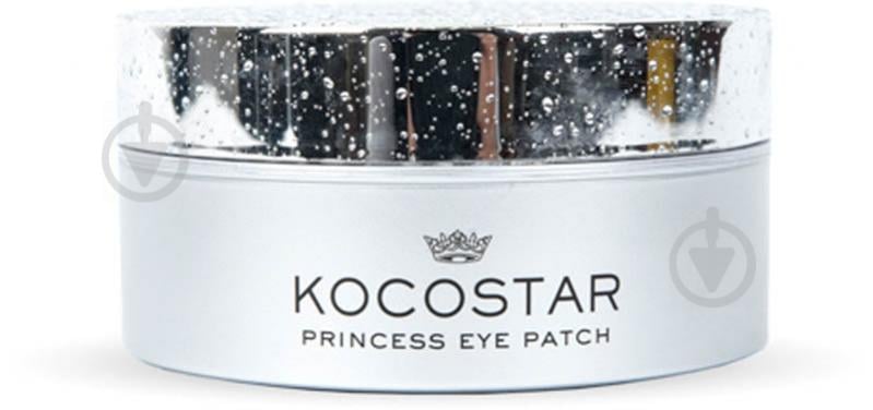 Гидрогелевые патчи Kocostar Princess Eye Patch Серебро 90 мл 60 шт./уп. - фото 1