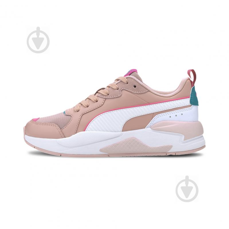 Кроссовки женские весенние Puma X-Ray Game 37284907 р.36 розово-белые - фото 1