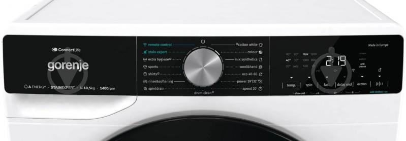 Стиральная машина Gorenje WNS1X4ARTWIFI/UA (PS22/4A14R)+Сушильна машина Gorenje DNS 92/UA - фото 15