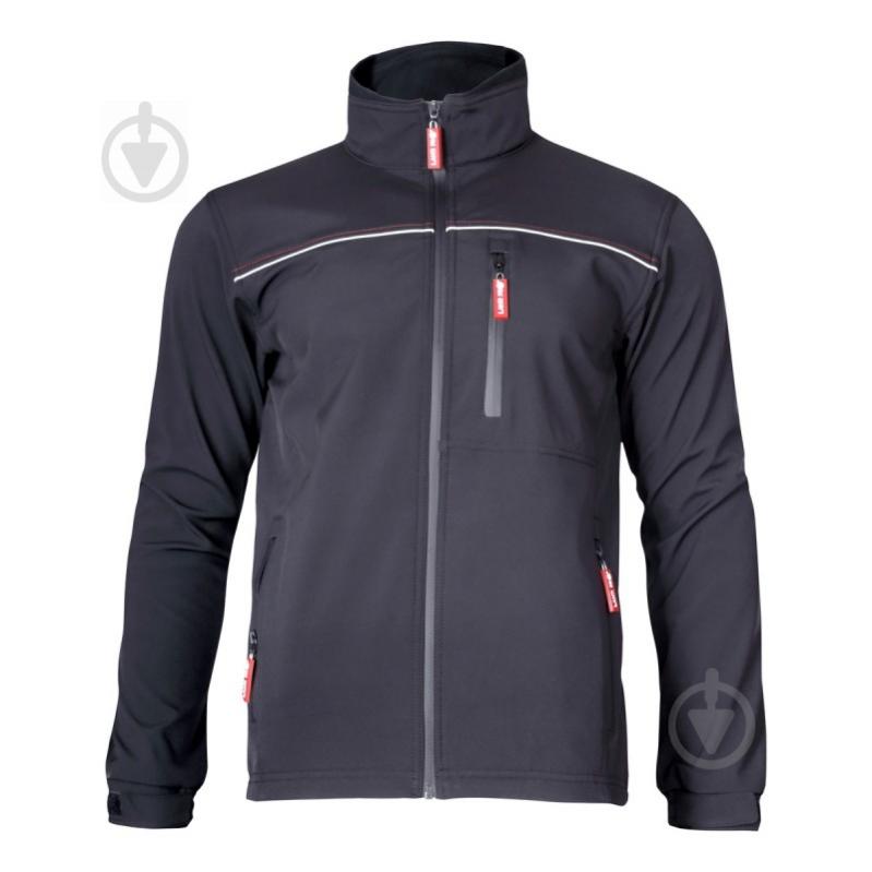 Куртка робоча Lahti Pro Soft-Shell р. XXL зріст 5-6 LPKS12XL чорний - фото 3