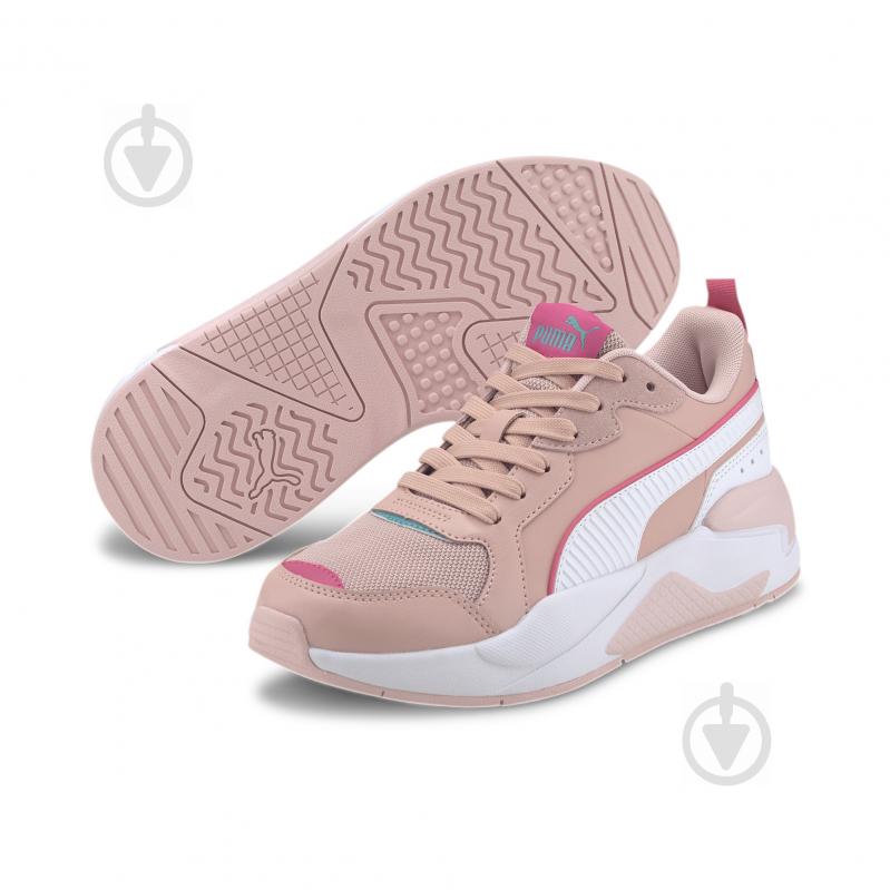 Кроссовки женские весенние Puma X-Ray Game 37284907 р.38 розово-белые - фото 2