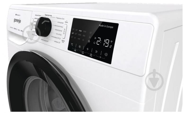 Пральна машина Gorenje WPNEI84A1SWIFI/UA + Сушильна машина Gorenje DPNE83GNLWIFI/UA - фото 6