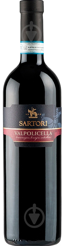 Вино Sartori Valpolicella DOC красное сухое 12% 0,75 л - фото 1