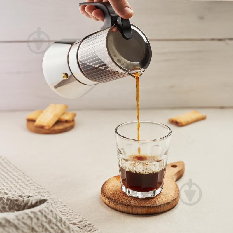 Кофеварка гейзерная Ambition Curly 240 мл - фото 2