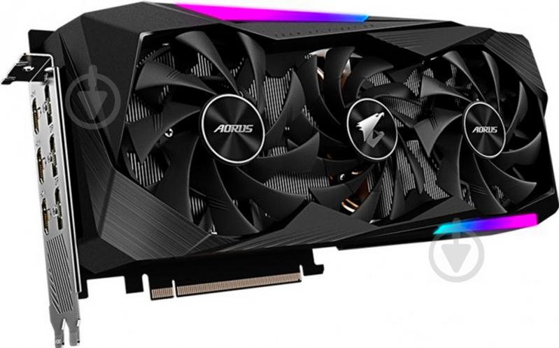 Видеокарта Gigabyte GeForce RTX 3070 Aorus Master 8GB GDDR6 256bit (GV-N3070AORUS M-8GD) - фото 3