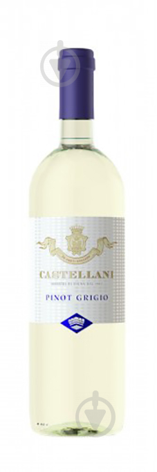 Вино Castellani Pinot Grigio IGT белое сухое 12% 0,75 л - фото 1