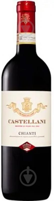 Вино Castellani Chianti DOCG красное сухое 12% 0,75 л - фото 1