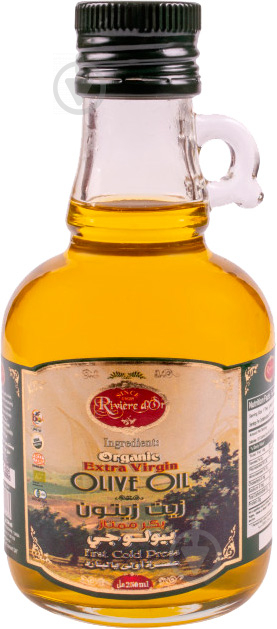 Масло оливковое TM RIVIERE D'OR Organic Extra Virgin 6194058902585 250 мл - фото 1