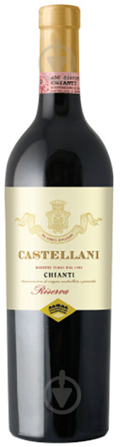 Вино Castellani Chianti DOCG Riserva красное сухое 12,5% 0,75 л - фото 1