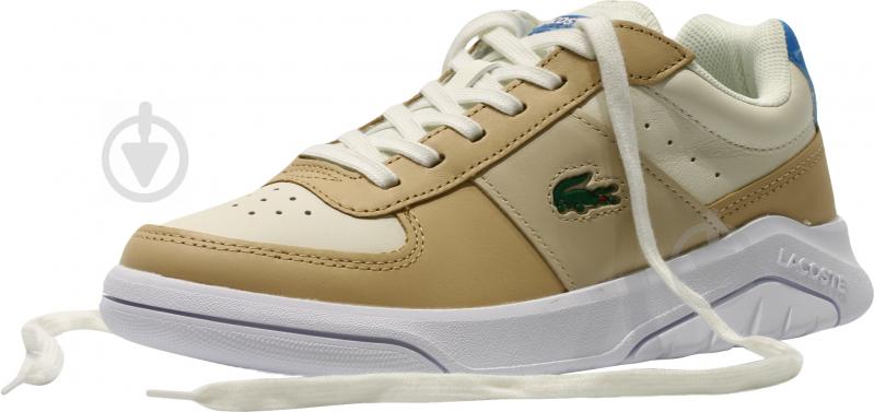 Кроссовки женские Lacoste GAME ADVANCE LUXE01213SFA OFF Lacoste 742SFA0057WN8 р.39,5 бежевые - фото 11