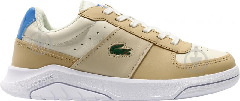 Кроссовки женские Lacoste GAME ADVANCE LUXE01213SFA OFF Lacoste 742SFA0057WN8 р.39,5 бежевые - фото 6