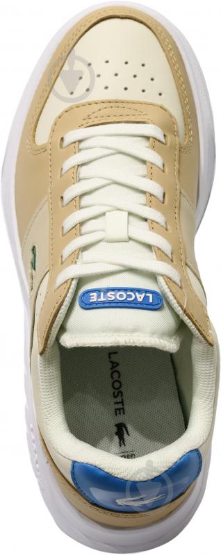 Кроссовки женские Lacoste GAME ADVANCE LUXE01213SFA OFF Lacoste 742SFA0057WN8 р.39,5 бежевые - фото 7