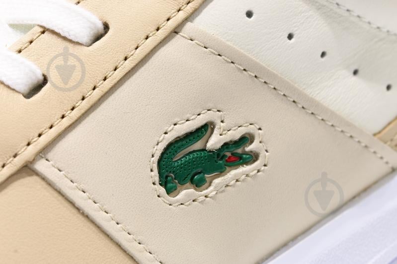 Кроссовки женские Lacoste GAME ADVANCE LUXE01213SFA OFF Lacoste 742SFA0057WN8 р.39,5 бежевые - фото 9