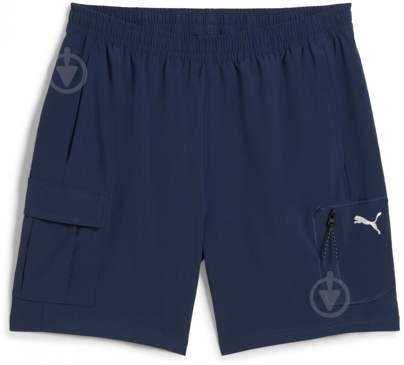 Шорты Puma M PUMA FLEX 7" CARGO SHORT 52671606 р. S синий - фото 1 Шорты Puma M PUMA FLEX 7" CARGO SHORT 52671606 р. S синий - фото 1