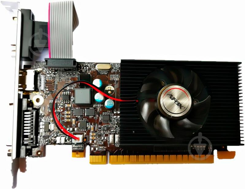 Видеокарта AFOX Geforce GT730 Low Profile 4GB GDDR3 128bit (AF730-4096D3L8) - фото 2