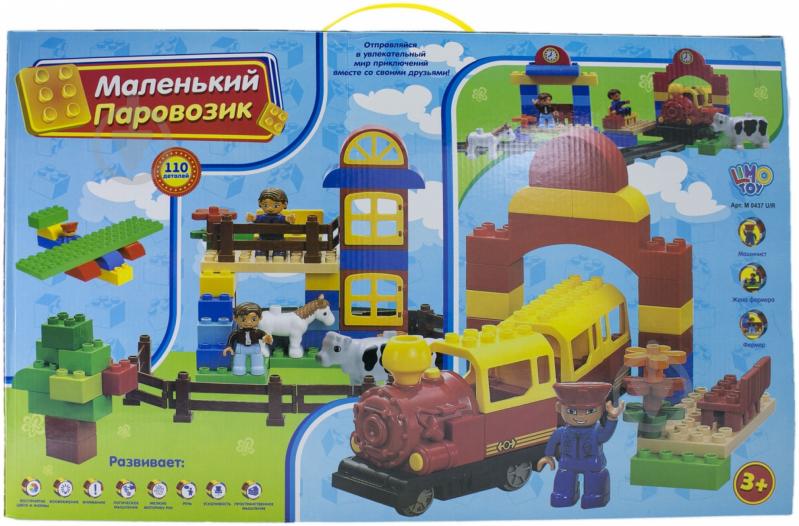 Конструктор Sluban Железная дорога M 0437 U/R - фото 1 Конструктор Sluban Железная дорога M 0437 U/R - фото 1