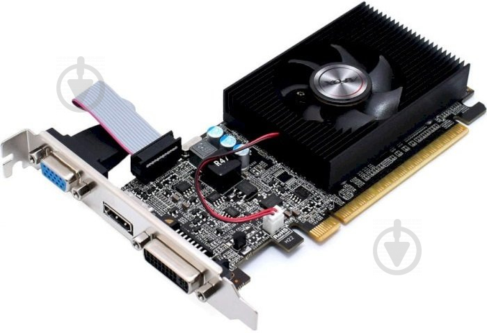 Відеокарта AFOX Geforce GT610 DVI-HDMI-VGA 1GB GDDR3 64bit (AF610-1024D3L4) - фото 2