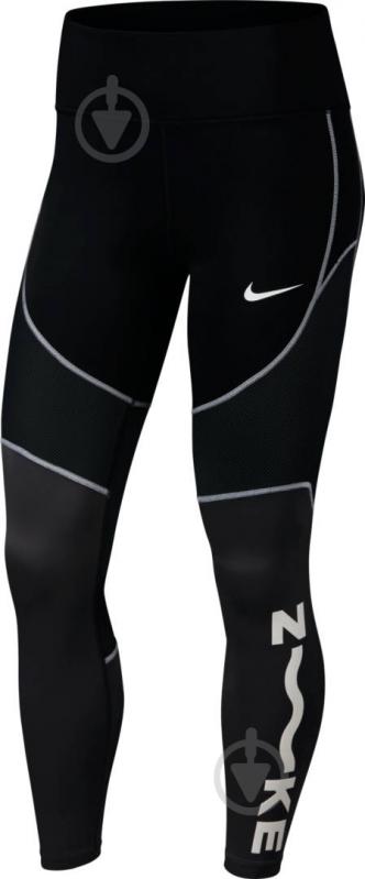 Лосины Nike W ONE TIGHT 7/8 SD AV1323-010 р.M черный - фото 1