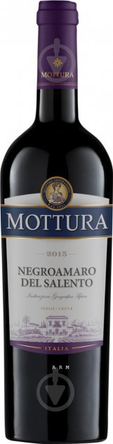 Вино Mottura® Negroamaro del Salento IGT червоне сухе 13% 0,75 л - фото 1