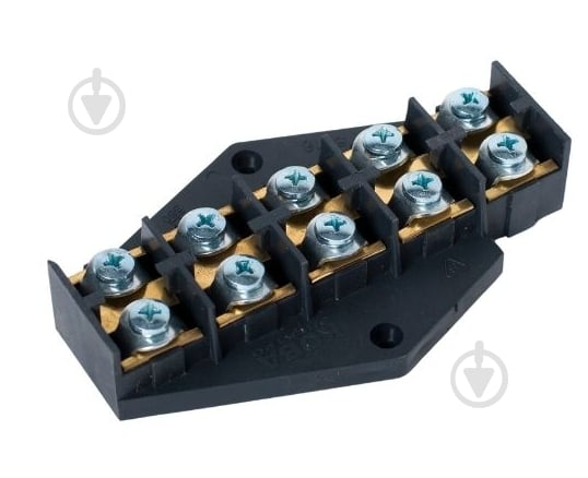 Колодка клемна Кова-Електро 5х16 мм з латун.вставкою чорний ФР-00000893 - фото 1