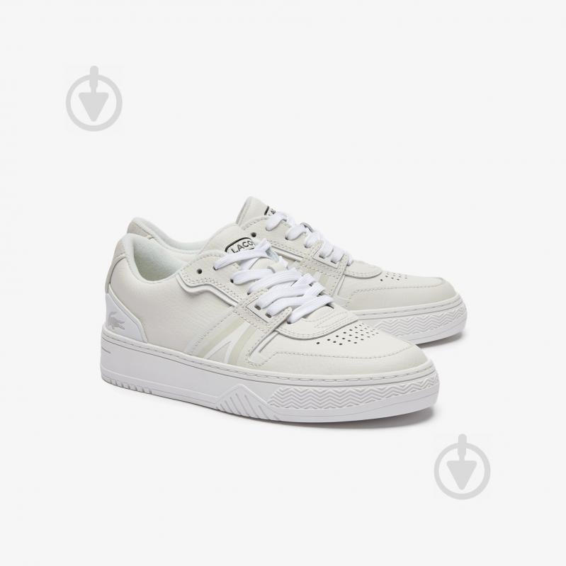 Кроссовки женские зимние Lacoste L001 321 1 SFA WHT/GRN 742SFA007665T р.40,5 белые - фото 2