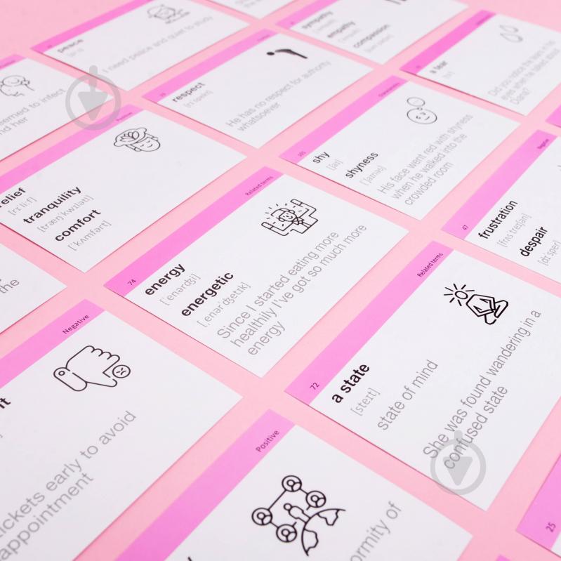 Карточки обучающие «English Student - Emotions & characters (105)» 9786177702800 - фото 6