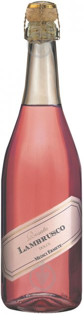 Вино ігристе Medici Lambrusco dell'Emilia Rosato Dolce Frizzante рожеве солодке 8,0% 0,75 л - фото 1