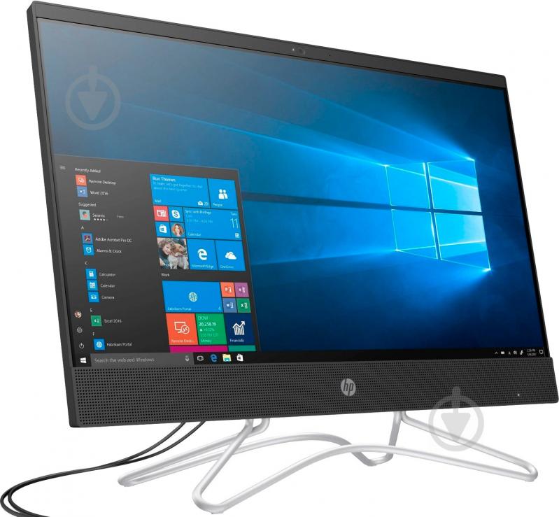 Моноблок HP 200 G3 AiO (4YW26ES) black - фото 2