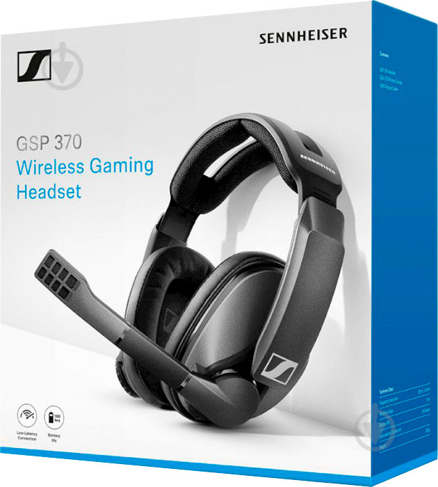 Наушники Sennheiser GSP 370 black (1000231) - фото 10