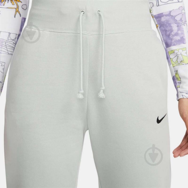 Брюки Nike W NSW PHNX FLC HR PANT STD FD0893-034 р. M серый - фото 3