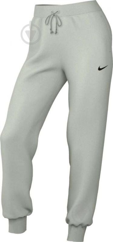 Брюки Nike W NSW PHNX FLC HR PANT STD FD0893-034 р. M серый - фото 9