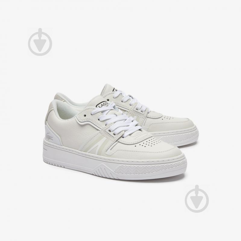 Кроссовки женские зимние Lacoste L001 321 1 SFA WHT/GRN 742SFA007665T р.37 белые - фото 2