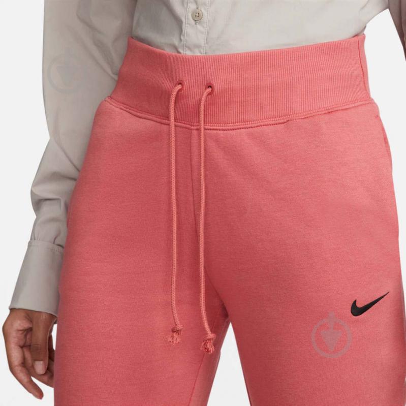 Брюки Nike W NSW PHNX FLC HR PANT STD FD0893-655 р. S красный - фото 5