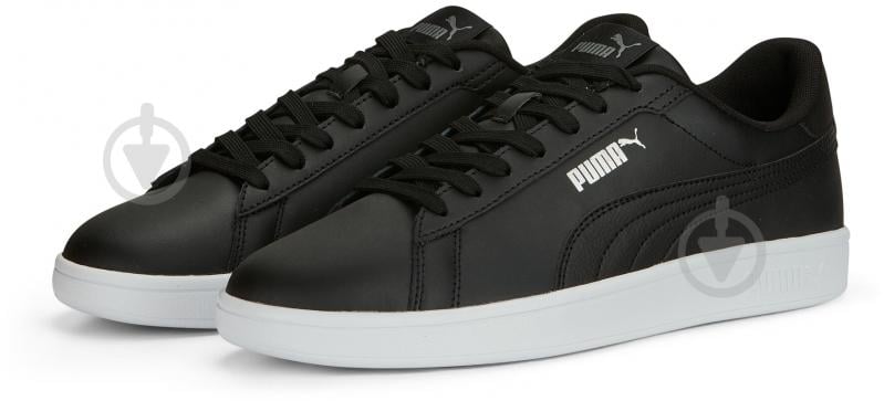 Кросівки чоловічі демісезонні Puma SMASH 3.0 L 39098702 р.40 чорні - фото 2 Кросівки чоловічі демісезонні Puma SMASH 3.0 L 39098702 р.40 чорні - фото 2