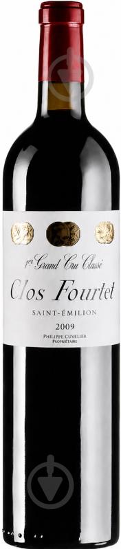 Вино Clos Fourtet сухое красное 2009 0,75 л - фото 1
