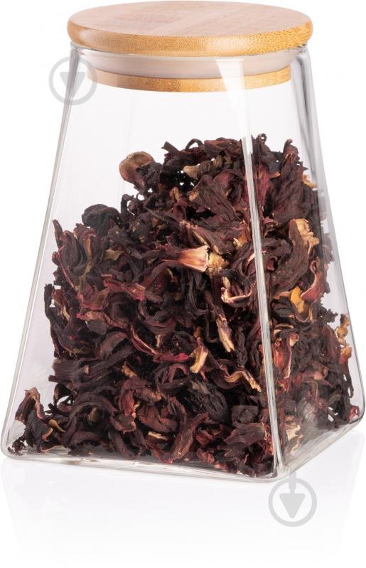 Банка с крышкой Ardesto Fresh 910 мл прозрачная (AR1391BLC) - фото 5