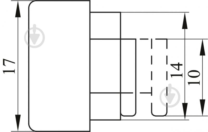 Набор держателей для зеркала ANYNASETI MDF 4027 хром 4 шт. DC - фото 3