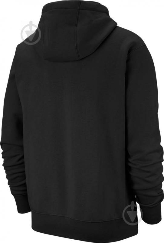 Джемпер Nike M NSW CLUB HOODIE PO BB BV2654-010 р.M черный - фото 2