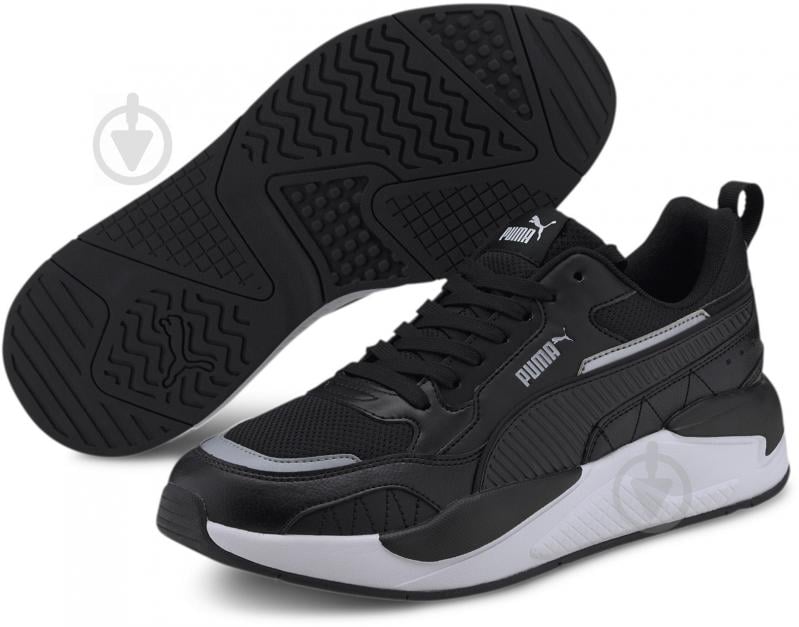 Кроссовки мужские демисезонные Puma X-Ray 2 Square 37310808 р.40,5 черные - фото 2