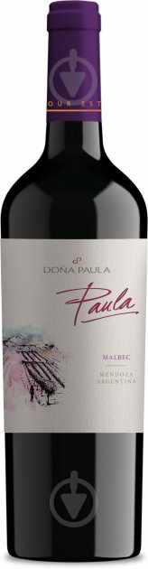 Вино Dona Paula Malbec красное сухое 11-14.5% 0,75 л - фото 1